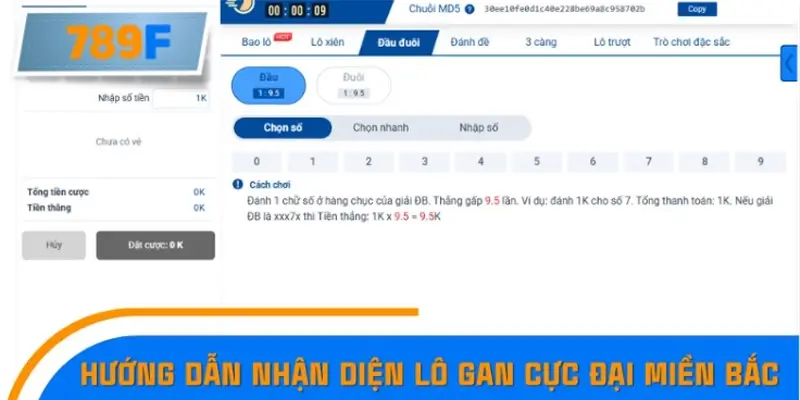 Cách nhận diện lô gan cực đại miền Bắc chuẩn nhất