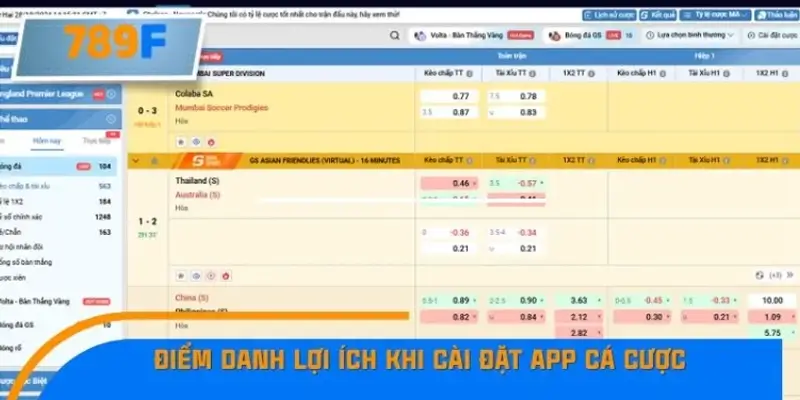 Các lợi ích khi tải app mobile cá cược thể thao