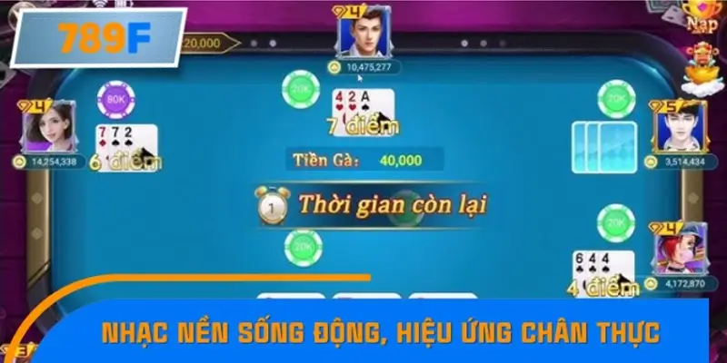 Nhạc nền sống động, chân thực Nhạc nền sống động, chân thực