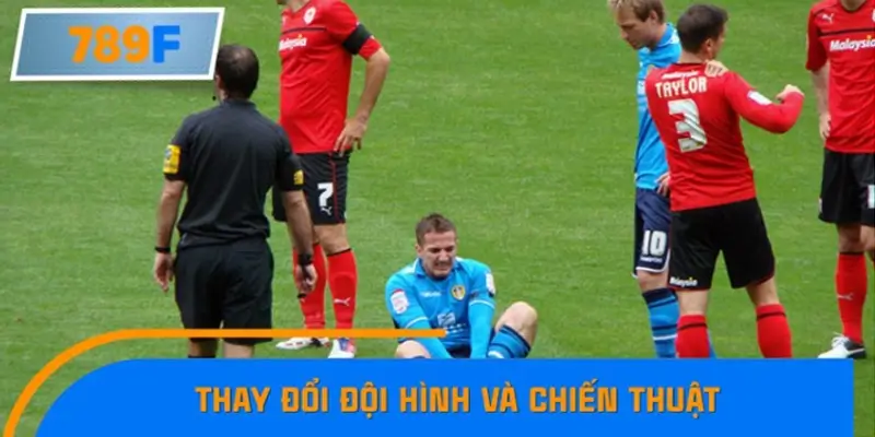 Thay đổi đội hình/chiến thuật Thay đổi đội hình/chiến thuật